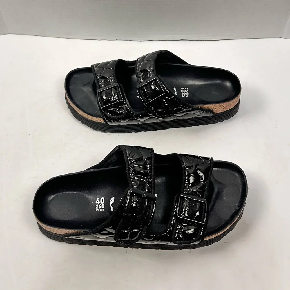 Birkenstock Papillio Arizona Platform Padded Sz 9 - Picture 6 of 6